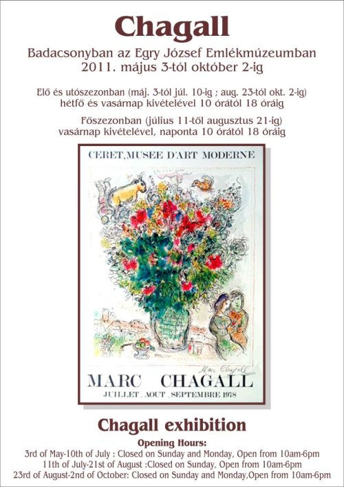 Chagall plakát